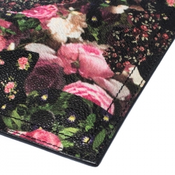 Pre Owned Givenchy Multicolor Floral Print Coated Canvas Antigona Clutch