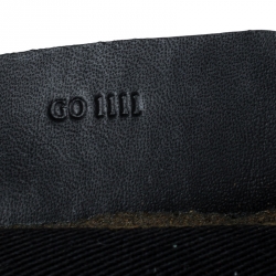 Pre Owned Givenchy Balck/White Leopard Print Canvas Clutch