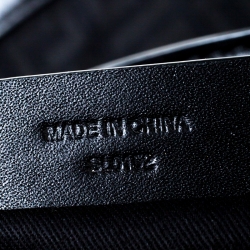 Pre Owned Givenchy Black Monogram Canvas and Leather Hobo