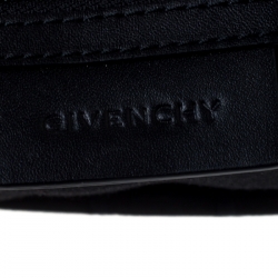 Pre Owned Givenchy Black Monogram Canvas and Leather Hobo