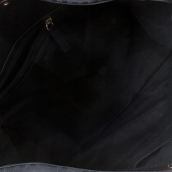 Pre Owned Givenchy Black Monogram Canvas and Leather Hobo