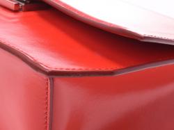 Pre Owned Givenchy Red Leather Crossbody Bag