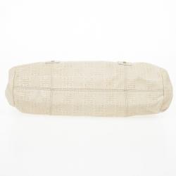 Pre Owned Givenchy Beige Monogram Canvas Hobo