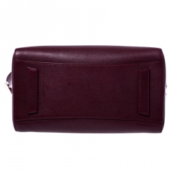 Givenchy Burgundy Leather Medium Antigona Satchel
