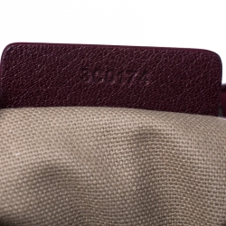 Givenchy Burgundy Leather Medium Antigona Satchel