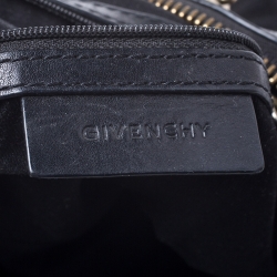 Pre Owned حقيبة جيفنشي كانفاس أسود مونوغرامي وجلد