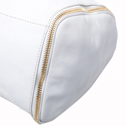 Givenchy White Leather Duffel Bag