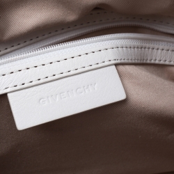 Givenchy White Leather Duffel Bag
