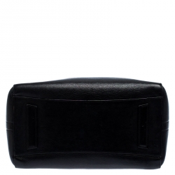 Pre Owned Givenchy Black Leather Medium Antigona Satchel