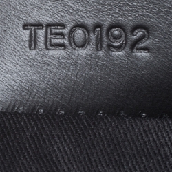 Pre Owned Givenchy Black Coated Canvas Rottweiler Face Clutch