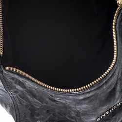 Pre Owned Givenchy Black Crinkled Leather Large Pandora Bag