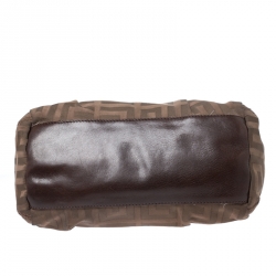 Pre Owned حقيبة جيفنشي كانفاس وجلد بني بالشعار