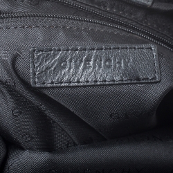 Pre Owned Givenchy Black Signature Canvas Shoulder Bag