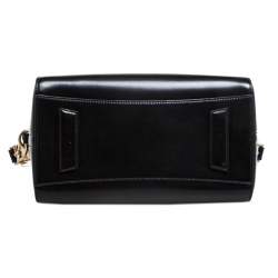 Pre Owned Givenchy Black Leather Small Antigona Satchel