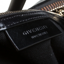 Pre Owned Givenchy Black Leather Small Antigona Satchel