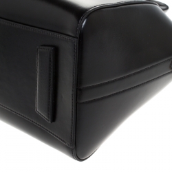 Pre Owned Givenchy Black Leather Small Antigona Satchel