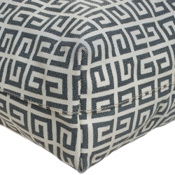 Pre Owned حقيبة جيفنشي كانفاس مقوى بالشعار رصاصي