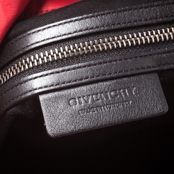 Pre Owned حقيبة يد جيفنشي سحاب جانبي جلد حمراء