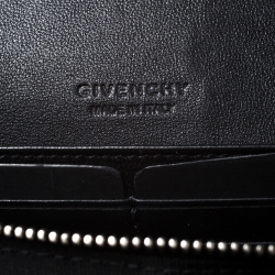 Pre Owned Givenchy Burgundy Leather Horizon Continental Wallet