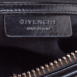 Pre Owned Givenchy Black Leather Mini Antigona Satchel