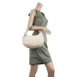 Pre Owned Givenchy Beige Leather Hobo