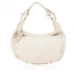 Pre Owned Givenchy Beige Leather Hobo