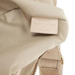 Pre Owned Givenchy Beige Leather Hobo