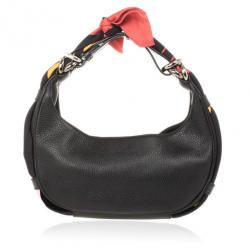 Pre Owned Givenchy Black Leather Hobo