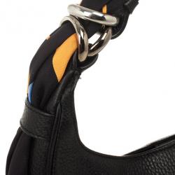 Pre Owned Givenchy Black Leather Hobo