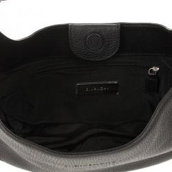 Pre Owned Givenchy Black Leather Hobo