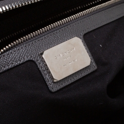 Givenchy Grey Leather Weekender Bag