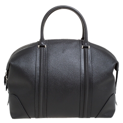 Givenchy Grey Leather Weekender Bag