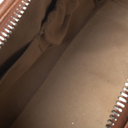 Pre Owned Givenchy Brown Leather Small Antigona Satchel