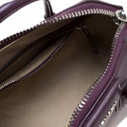 Pre Owned حقيبة جيفنشي أنتيغونا ميني جلد بنفسجية