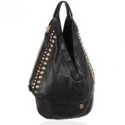 مملوكة مسبقًا Givenchy Black Studded Tinhan Hobo Bag