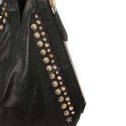 مملوكة مسبقًا Givenchy Black Studded Tinhan Hobo Bag