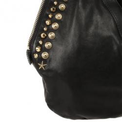مملوكة مسبقًا Givenchy Black Studded Tinhan Hobo Bag
