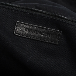 Pre Owned Givenchy Beige/Black Leather Medium Nightingale Satchel