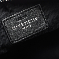 Pre Owned Givenchy Black Nylon Bambi Zip Pouch