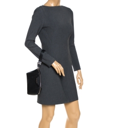 مملوكة مسبقًا Givenchy Black Leather Antigona Wristlet 