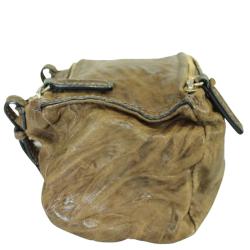 Pre Owned Givenchy Brown Leather Mini Pandora Bag