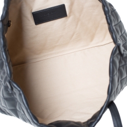 مملوكة مسبقًا Givenchy Black Leather Duo Shopper Tote