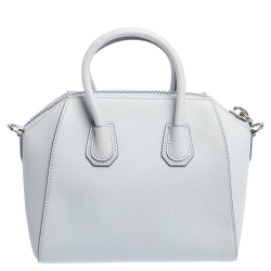 Pre Owned حقيبة جيفنشي أنتيغونا ميني جلد زرقاء