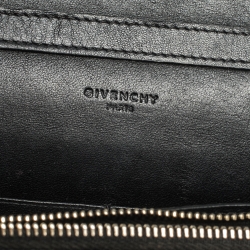 Pre Owned حقيبة كلتش جيفنشي سويدي وجلد متعددة الألوان