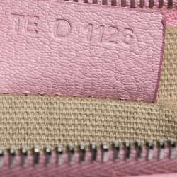 Pre Owned Givenchy Baby Pink Leather Antigona Zip Clutch