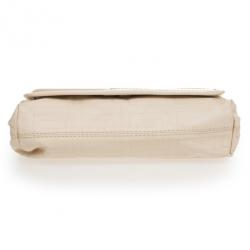 Pre Owned Givenchy Pink Logo Embossed Leather Shoulder Bag