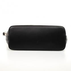 Pre Owned Givenchy Black Canvas and Leather Monogram Shoulder Bag