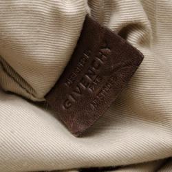 Pre Owned Givenchy Denim Monogram Satchel