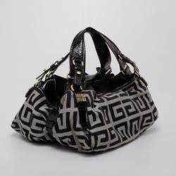 Pre Owned Givenchy Monogram Canvas Logo Hobo
