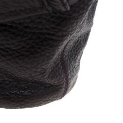 مملوكة مسبقًا Givenchy Purple Grain Leather Medium Nightingale Shoulder Bag